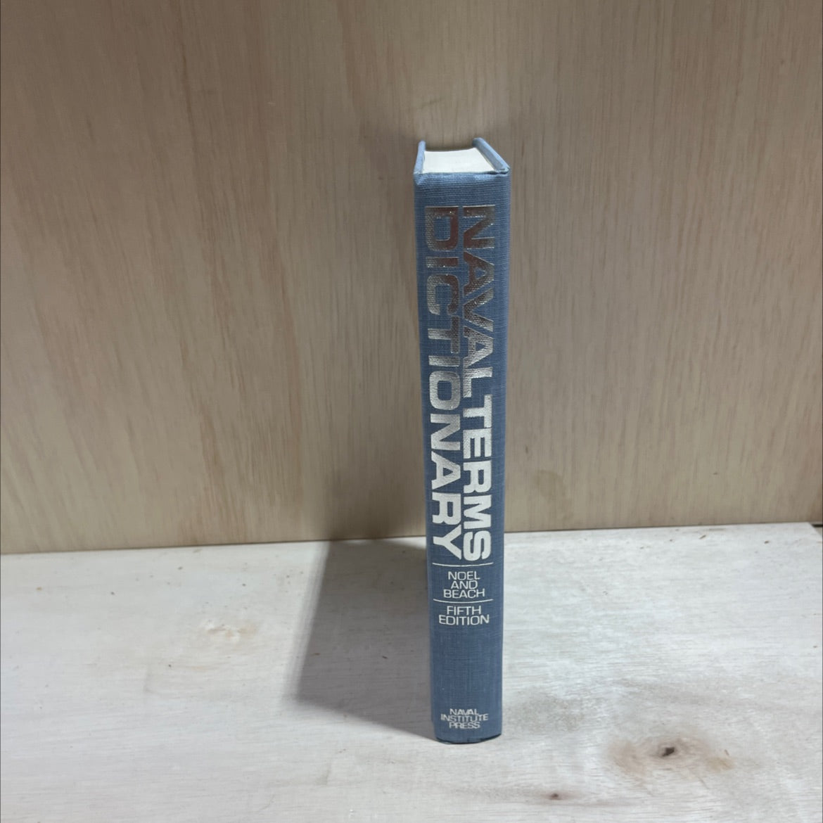 naval terms dictionary book, by John V. Noel, Jr. and Edward L. Beach, 1988 Hardcover image 4