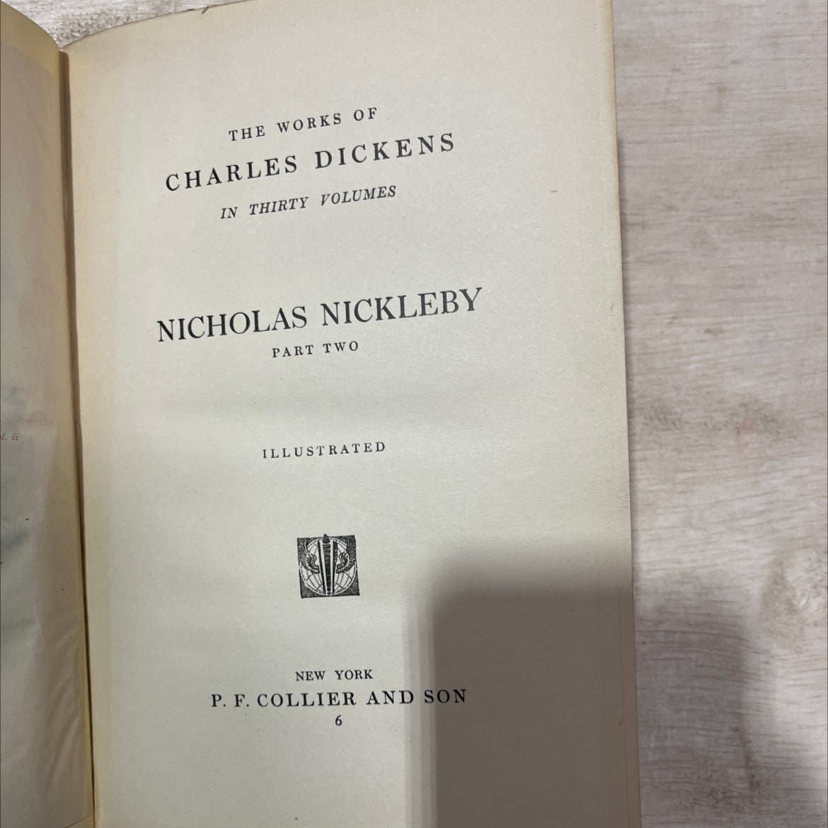 nicholas nickleby part two illustrated book, by charles dickens, 1970 Hardcover, Vintage image 3