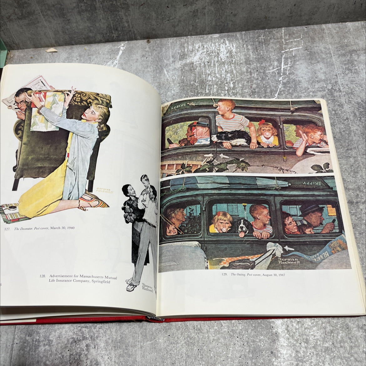 norman rockwell's america book, by christopher finch, 1976 Hardcover image 4