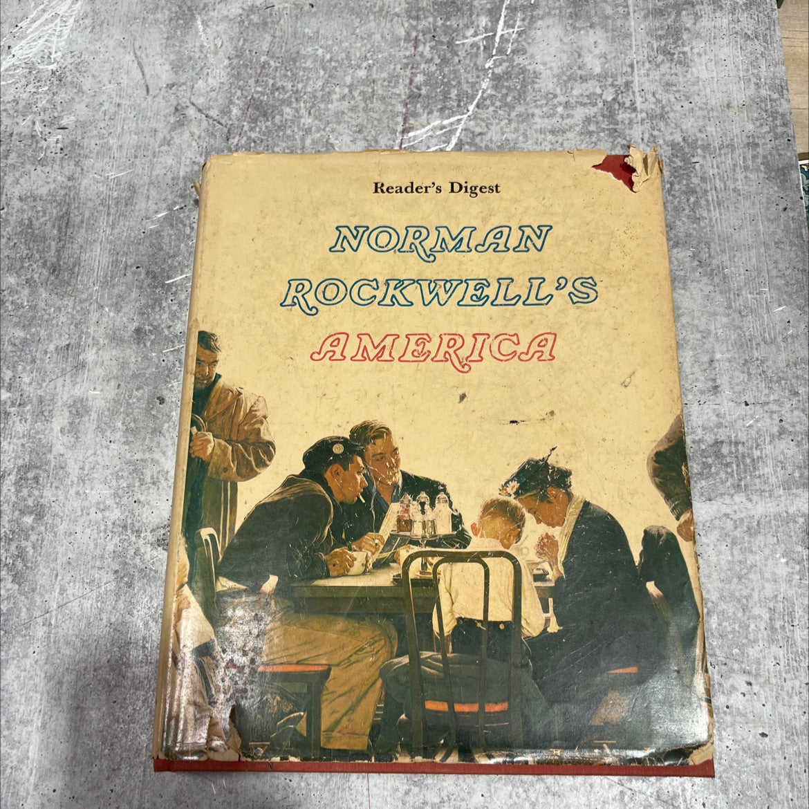 norman rockwell's america book, by christopher finch, 1976