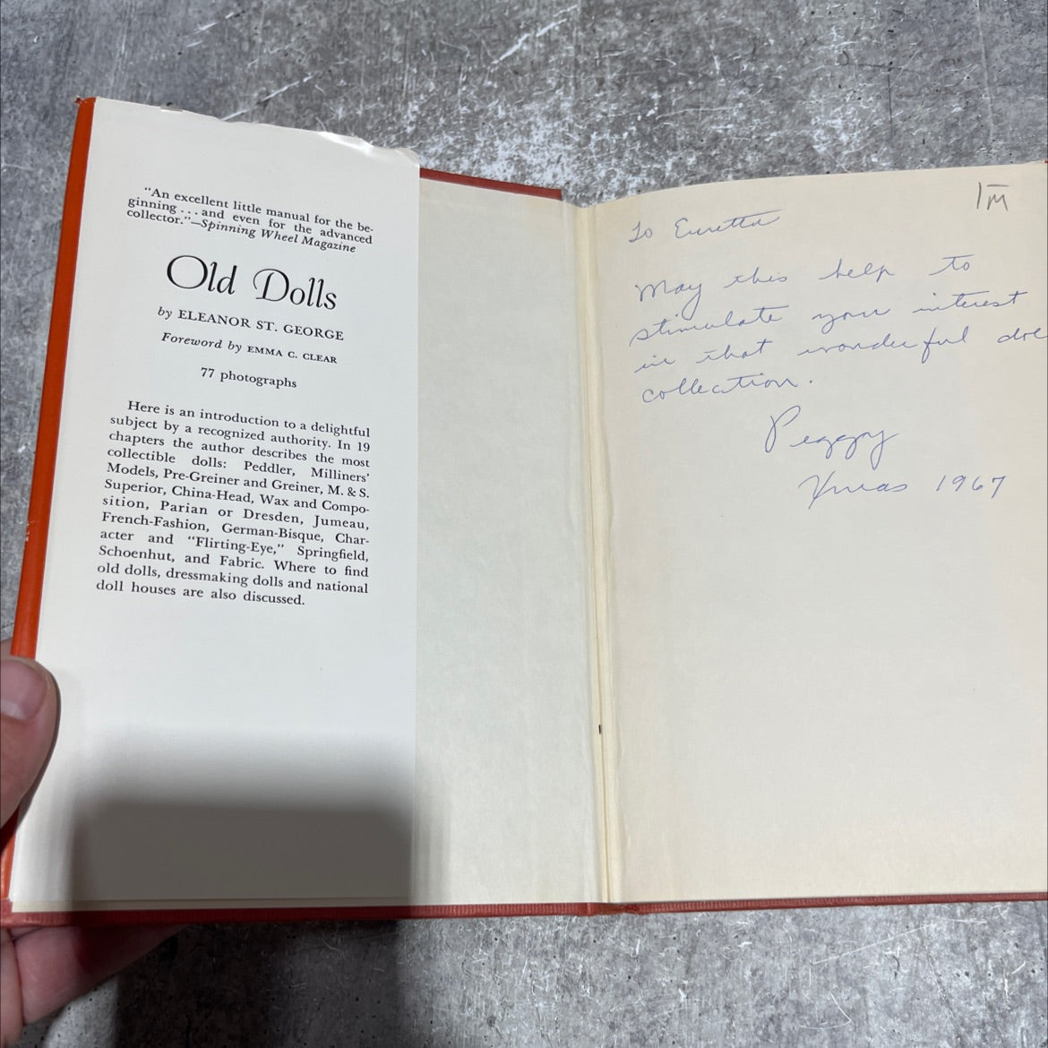 old dolls book, by eleanor st. george, 1970 Hardcover image 4