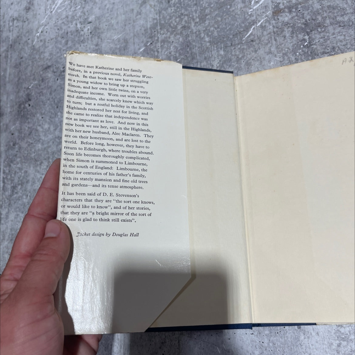 on ob e ughter haw katherine's marriage book, by d. e. stevenson, 1965 Hardcover image 4