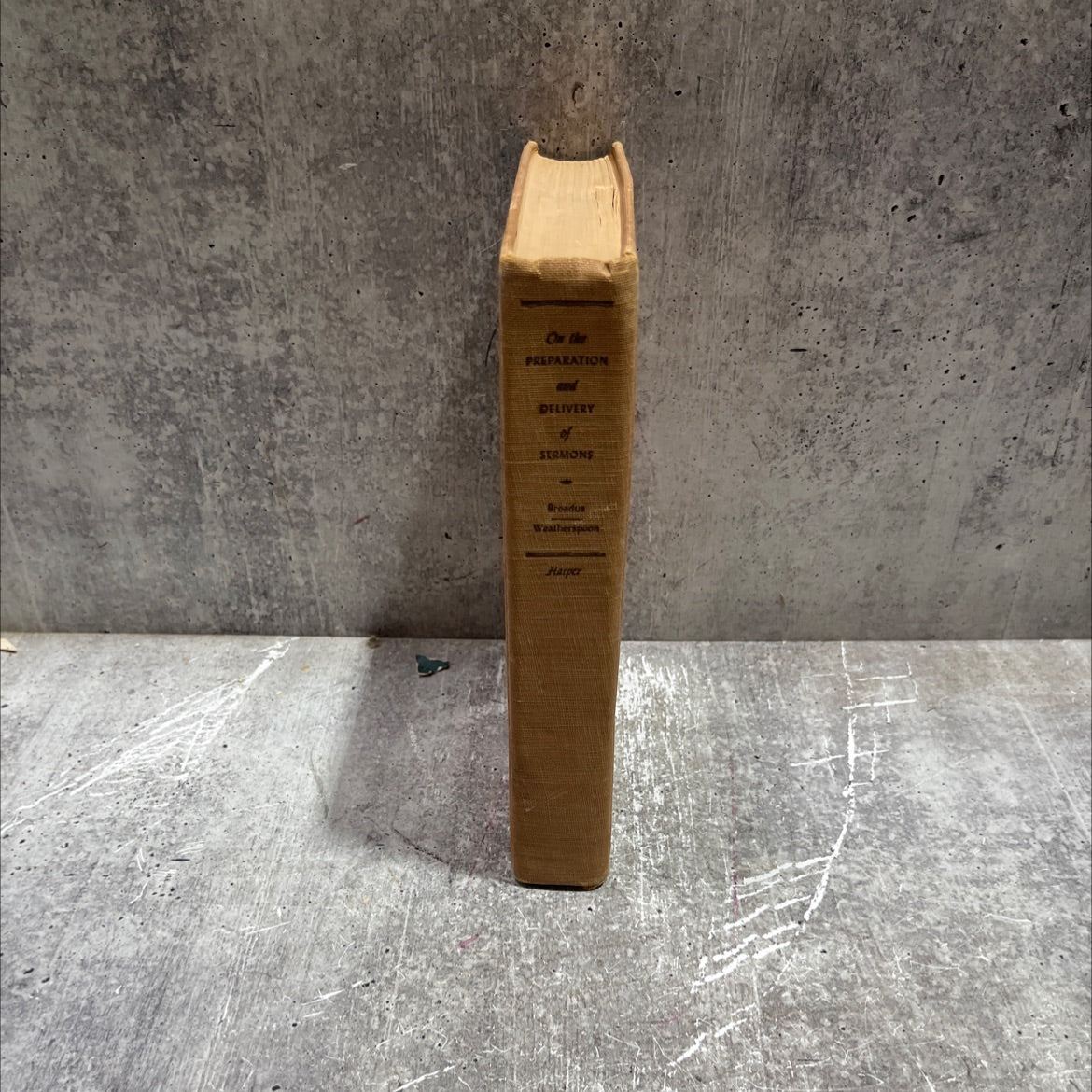 on the preparation and delivery of sermons book, by john a. broadus, 1944 Hardcover image 4