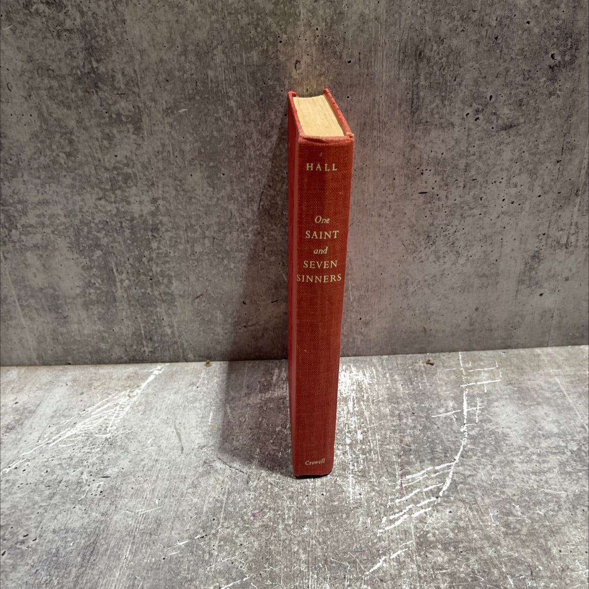 one saint and seven sinners book, by ennen reaves hall, 1959 Hardcover image 4