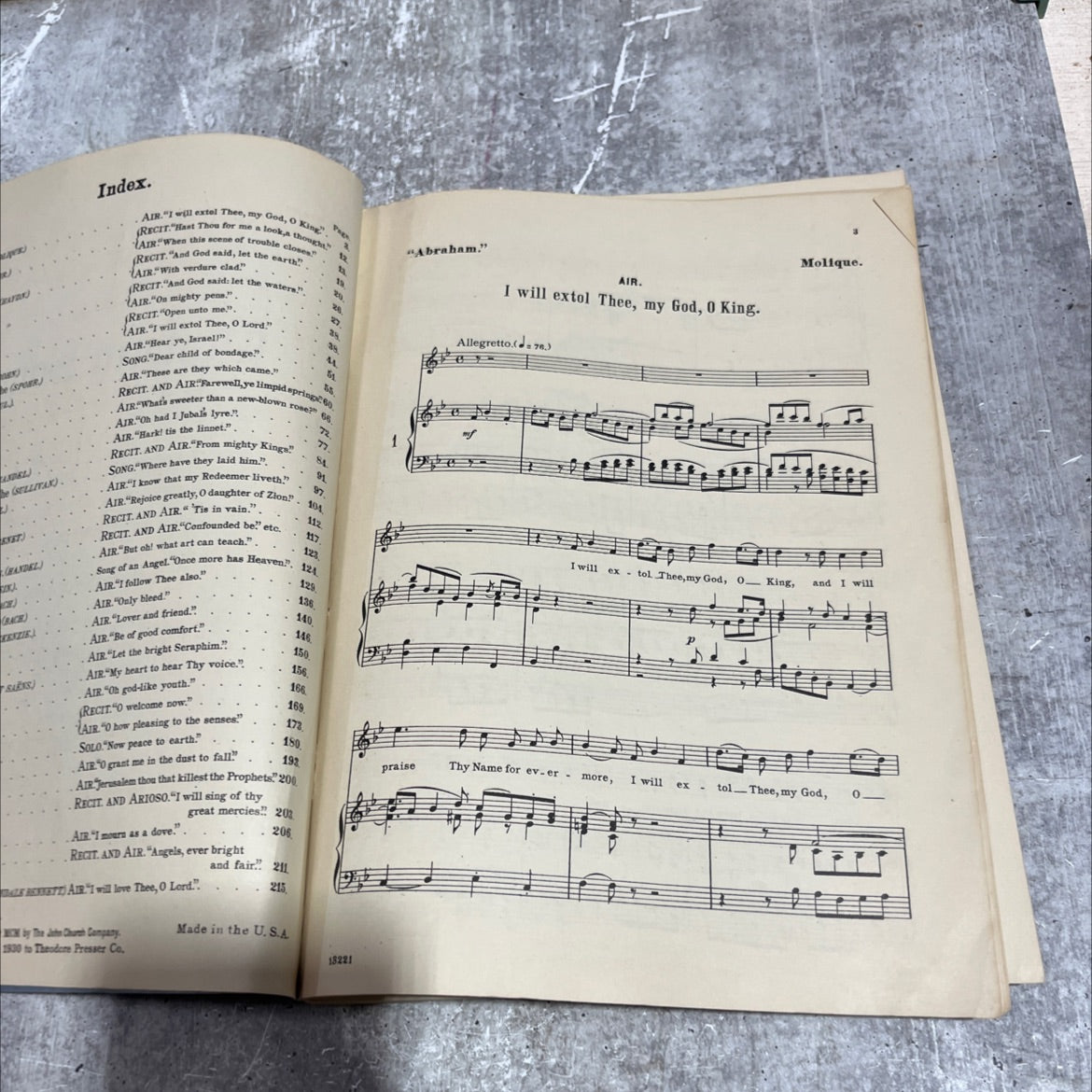 oratorio songs from the 6e standard oratorios new and old book, by various, 1930 Paperback image 4