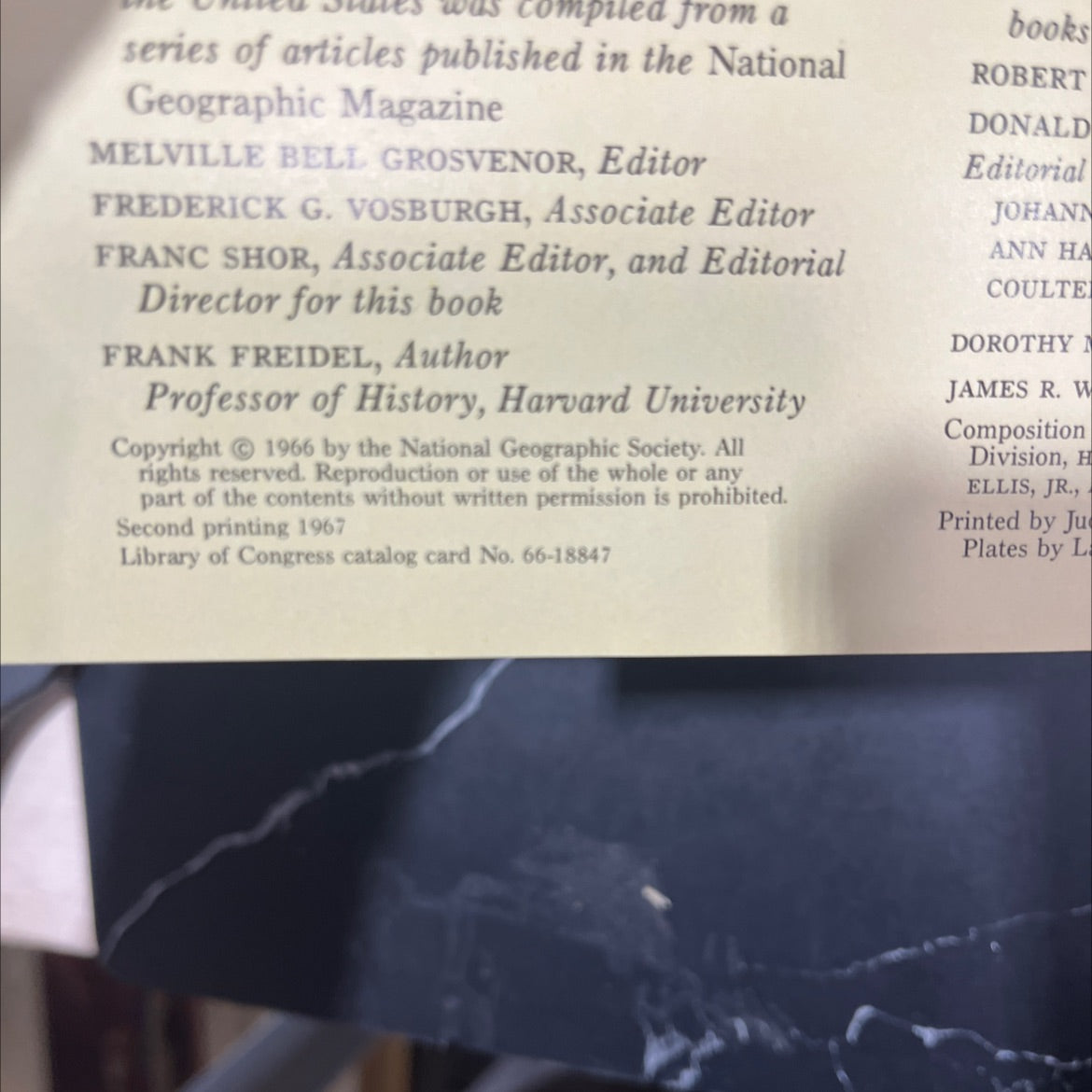 our country's presidents book, by frank freidel, 1967 Hardcover image 3