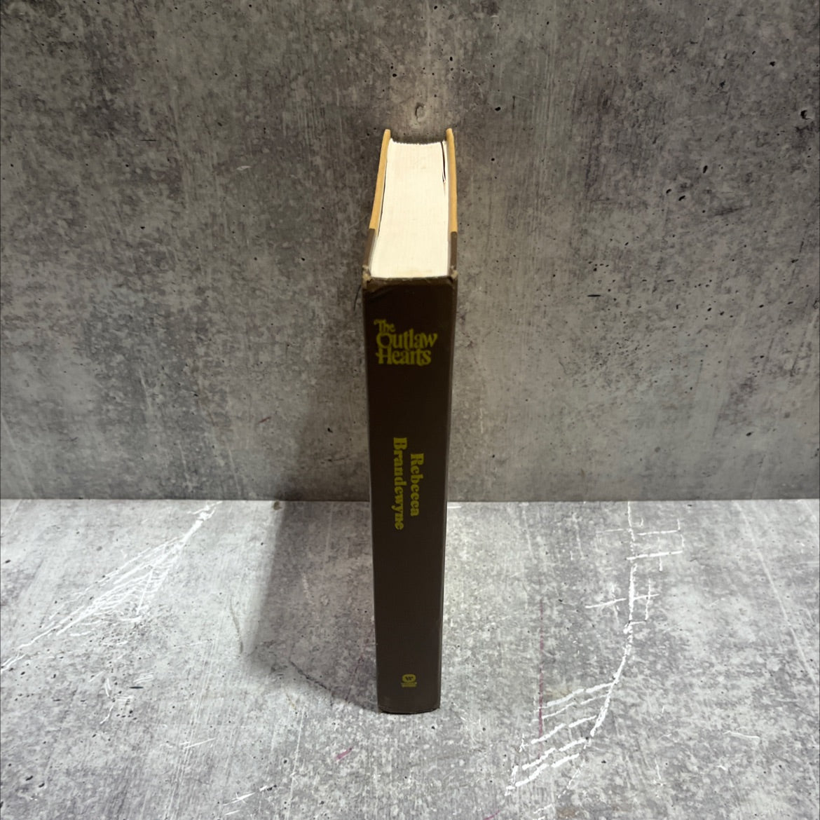 outlaw hearts book, by Rebecca Brandewyne, 1986 Hardcover image 4