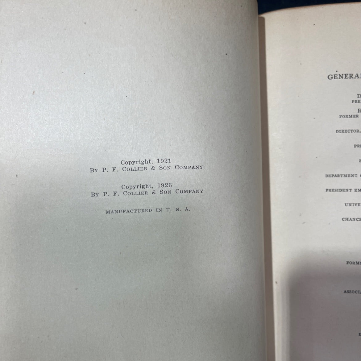 paris collier's new encyclopedia book, by unknown, 1926 Hardcover image 3