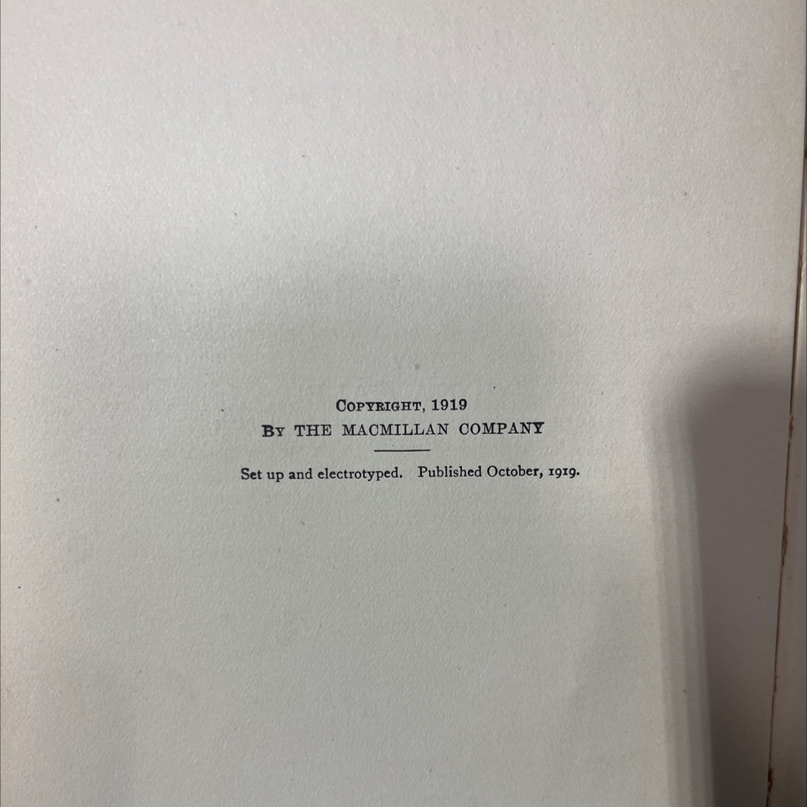 peace in friendship village book, by zona gale, 1919 Hardcover image 3