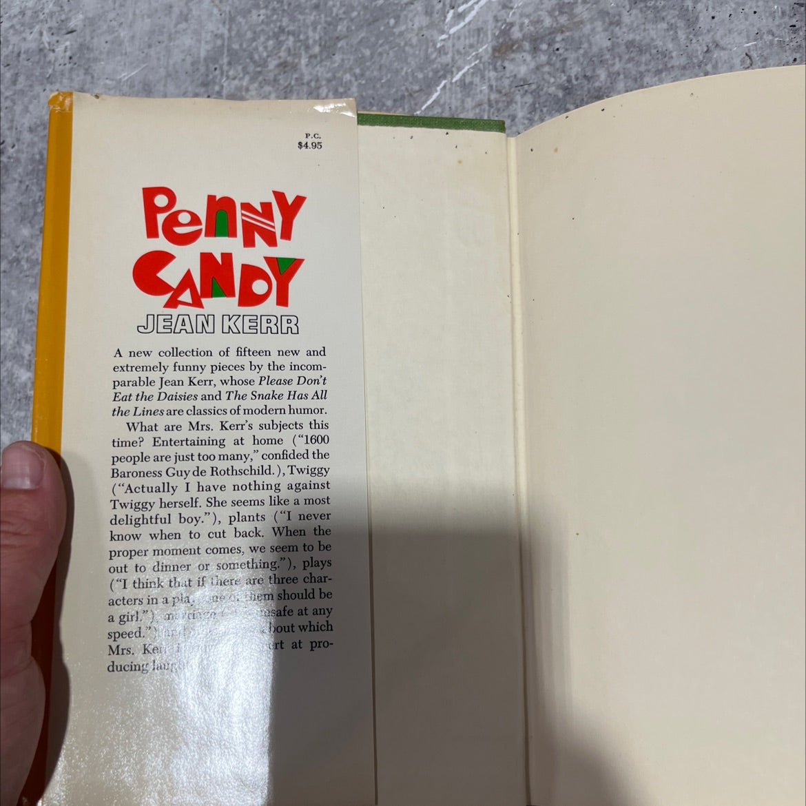 penny candy book, by jean kerr, 1970 Hardcover image 4