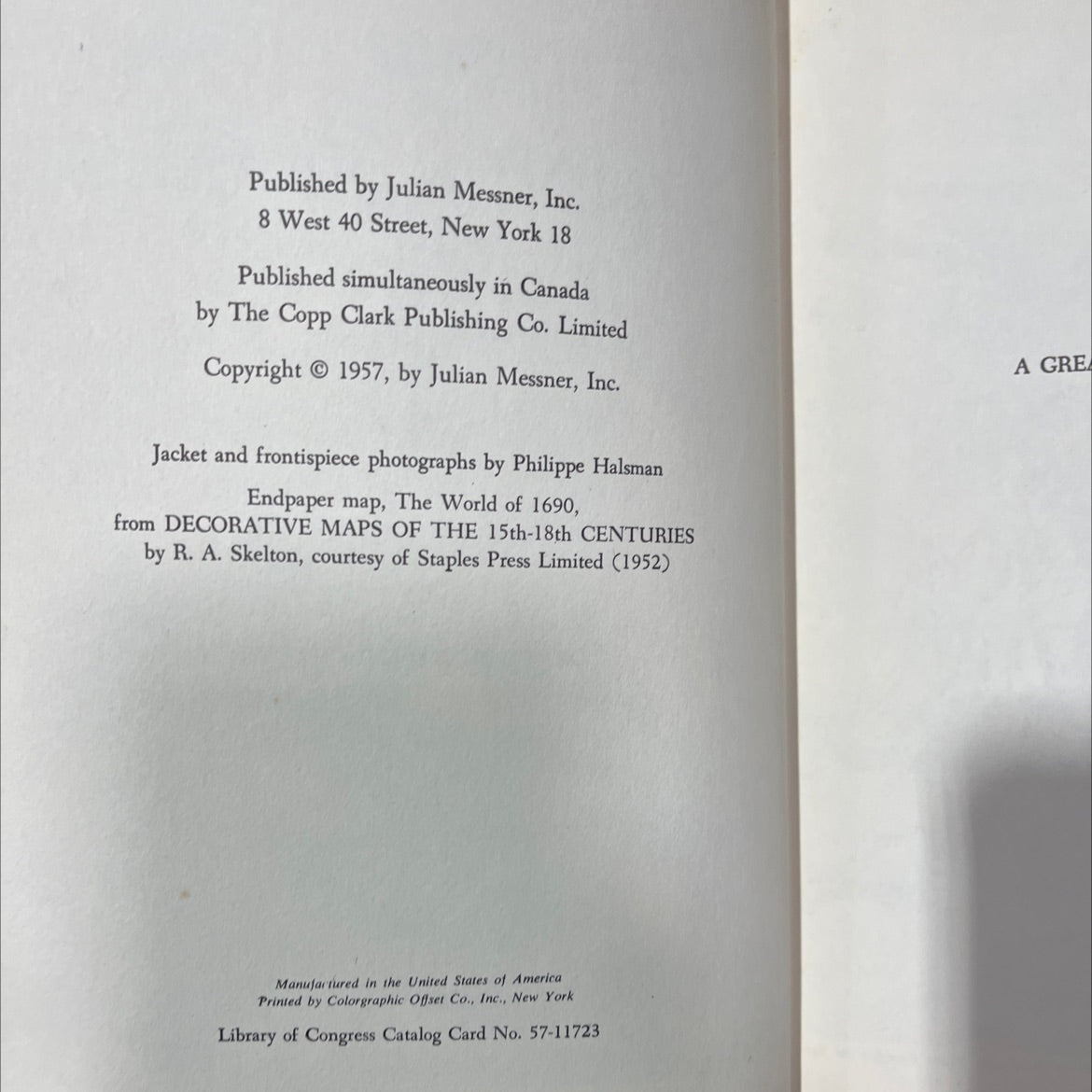 peter freuchen's book of the seven seas book, by peter freuchen with david loth, 1957 Hardcover image 3