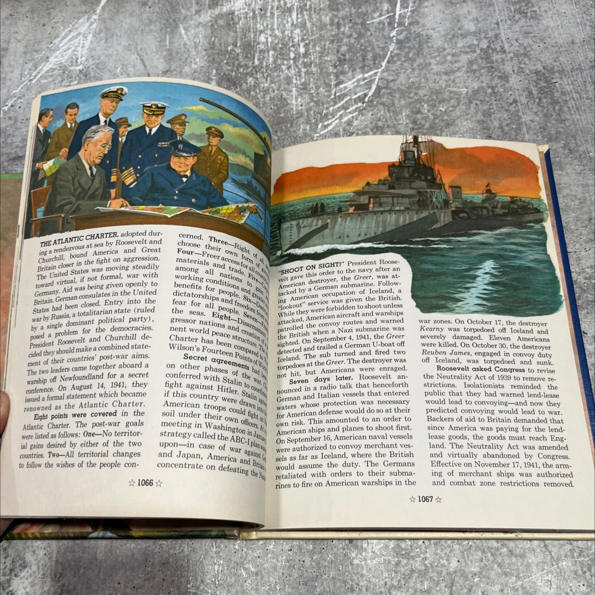 pictorial encyclopedia of american history volume 14 1940 to 1945 global war for a free world book, by unknown, 1945 image 4