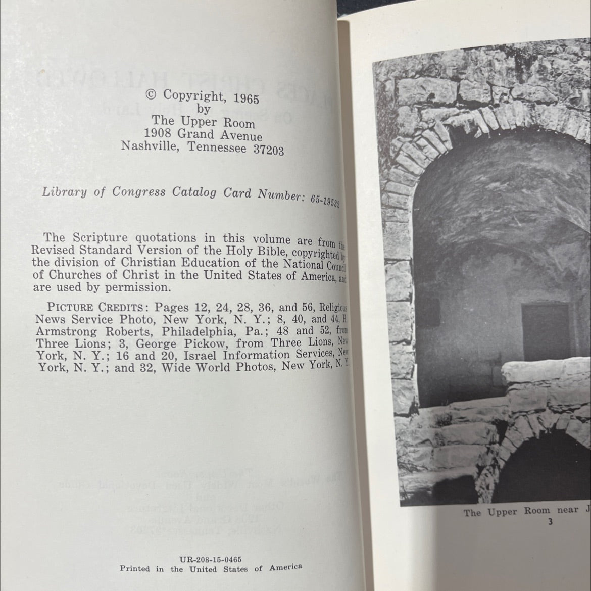 places christ hallowed on seeing the holy land book, by herchel h. sheets, 1965 Hardcover image 3