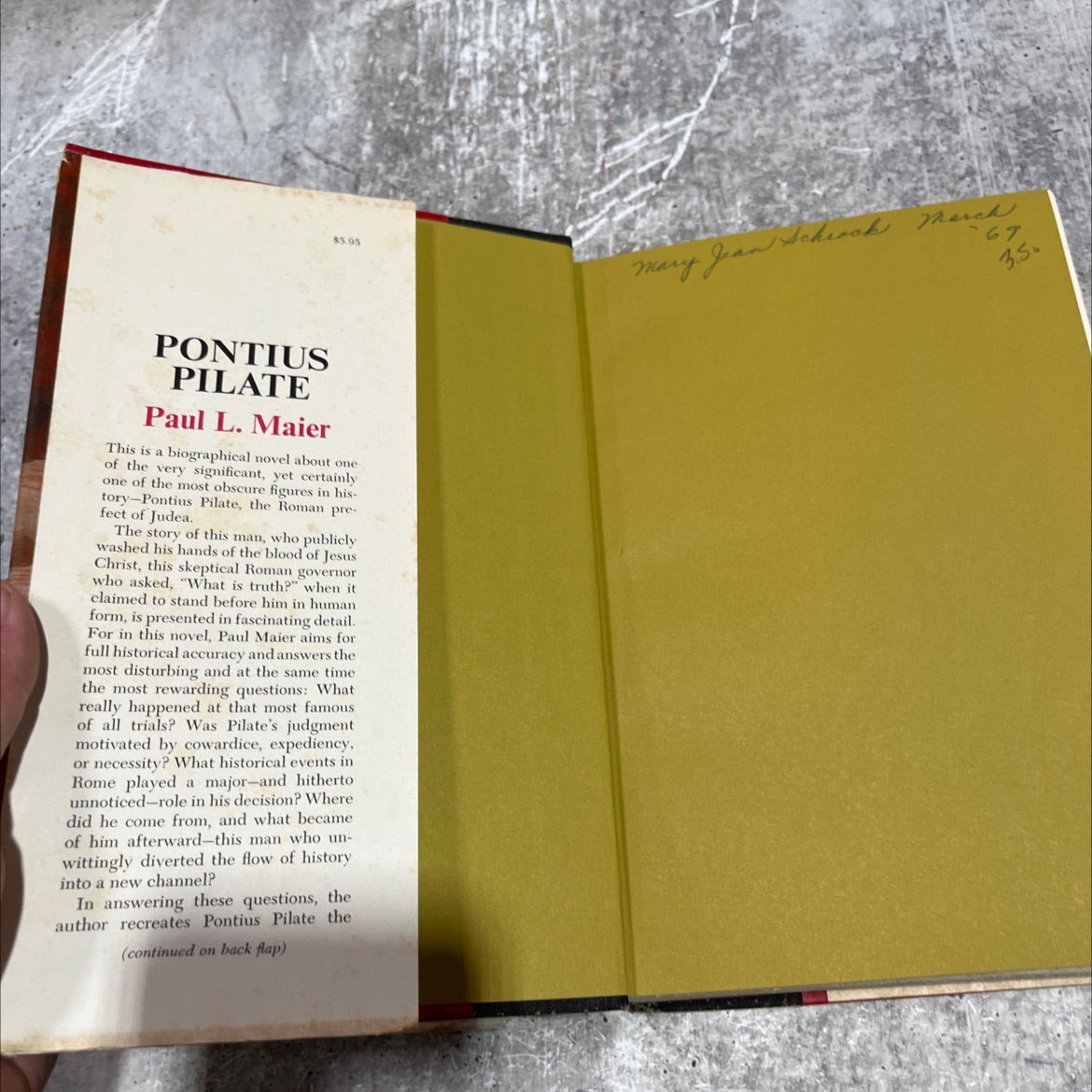 pontius pilate book, by Paul L. Maier, 1968 Hardcover image 4