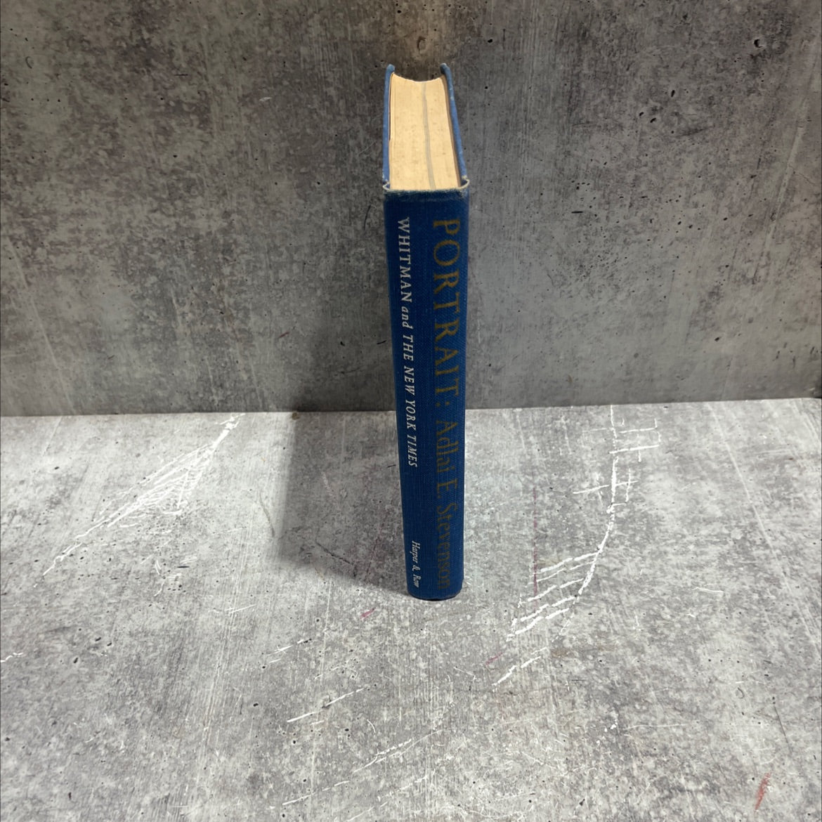 portrait adlai e. stevenson: politician, diplomat, friend book, by alden whitman, 1965 Hardcover image 4