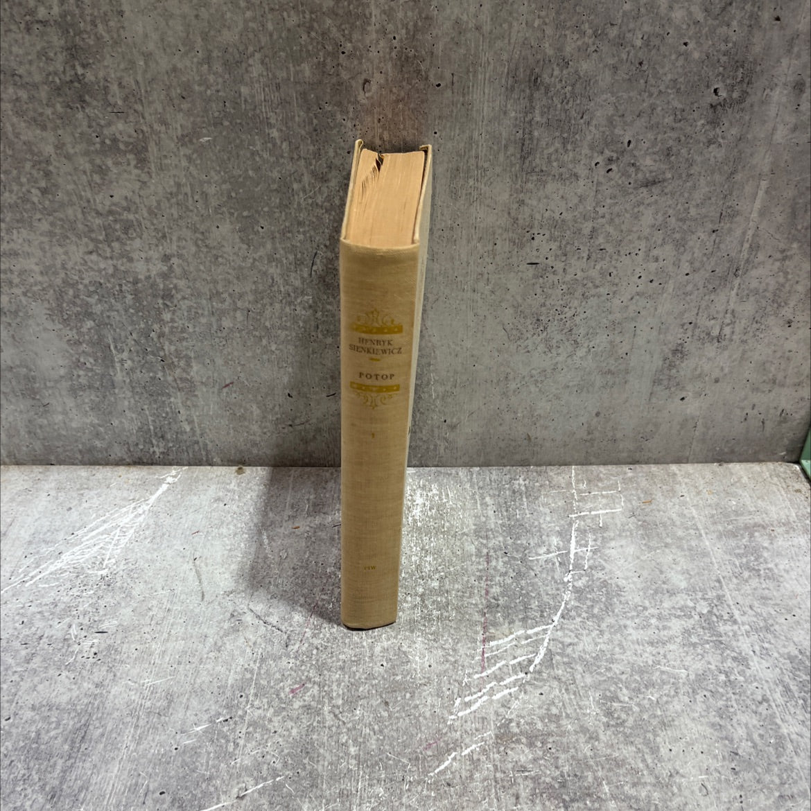 potop powieść tom i book, by henryk sienkiewicz, 1958 Hardcover image 4