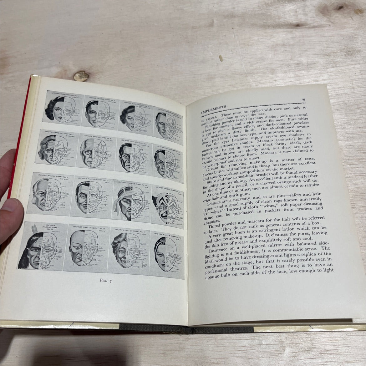 practical make-up for the stage book, by t. w. bamford, 1966 Hardcover image 4