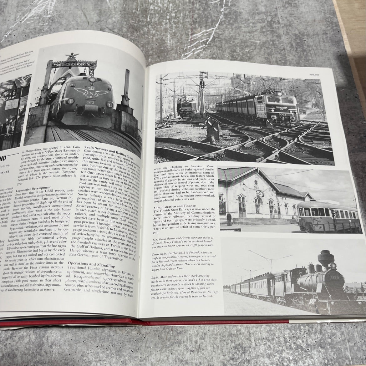 railways of world book, by brian hollin, 1979 Hardcover image 4