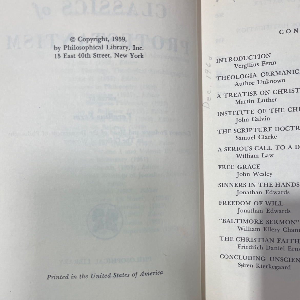 raphies raphies book, by Christian Vergilius Ferm, 1959 Hardcover image 3