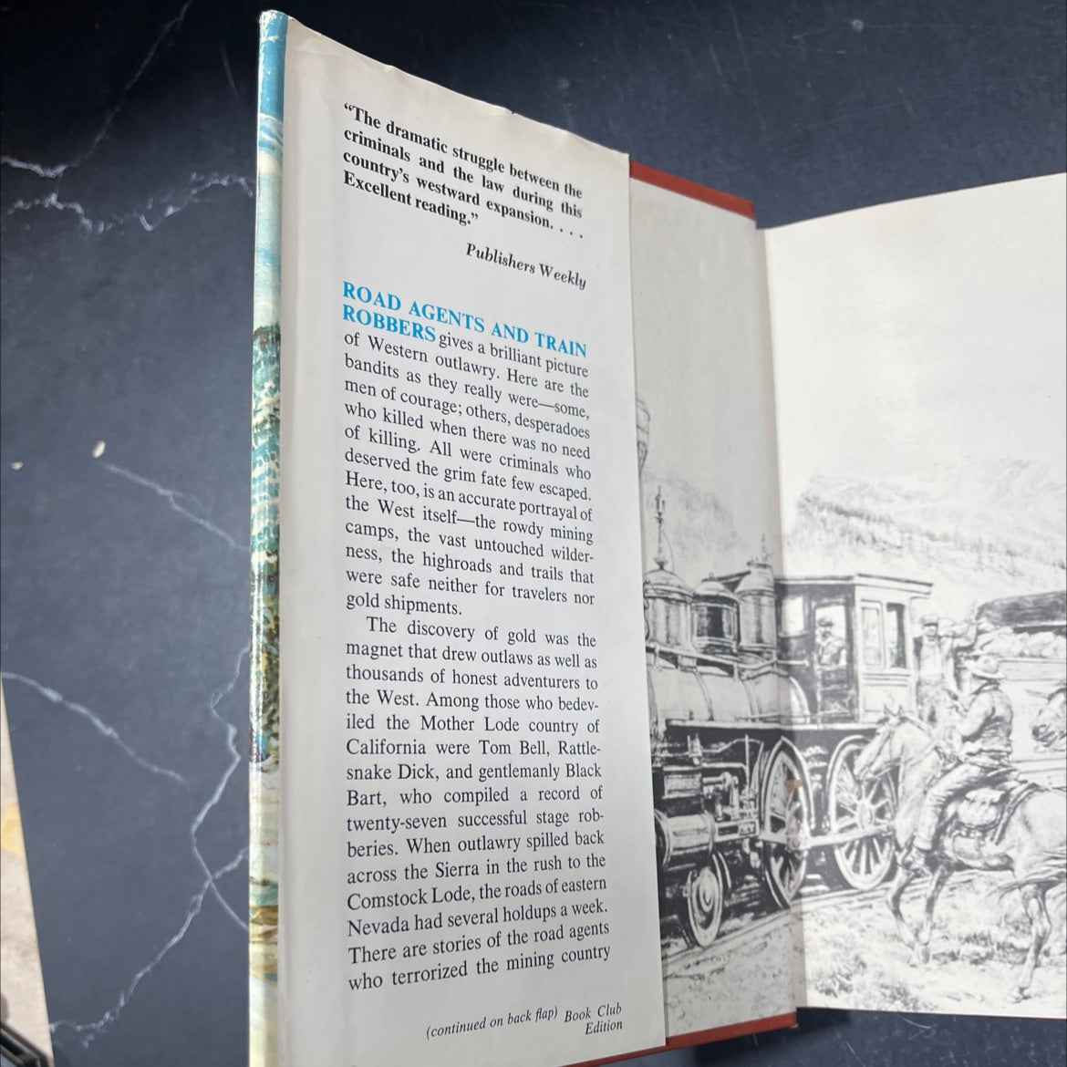 road agents and train robbers half a century of western banditry book, by harry sinclair drago, 1973 Hardcover image 4