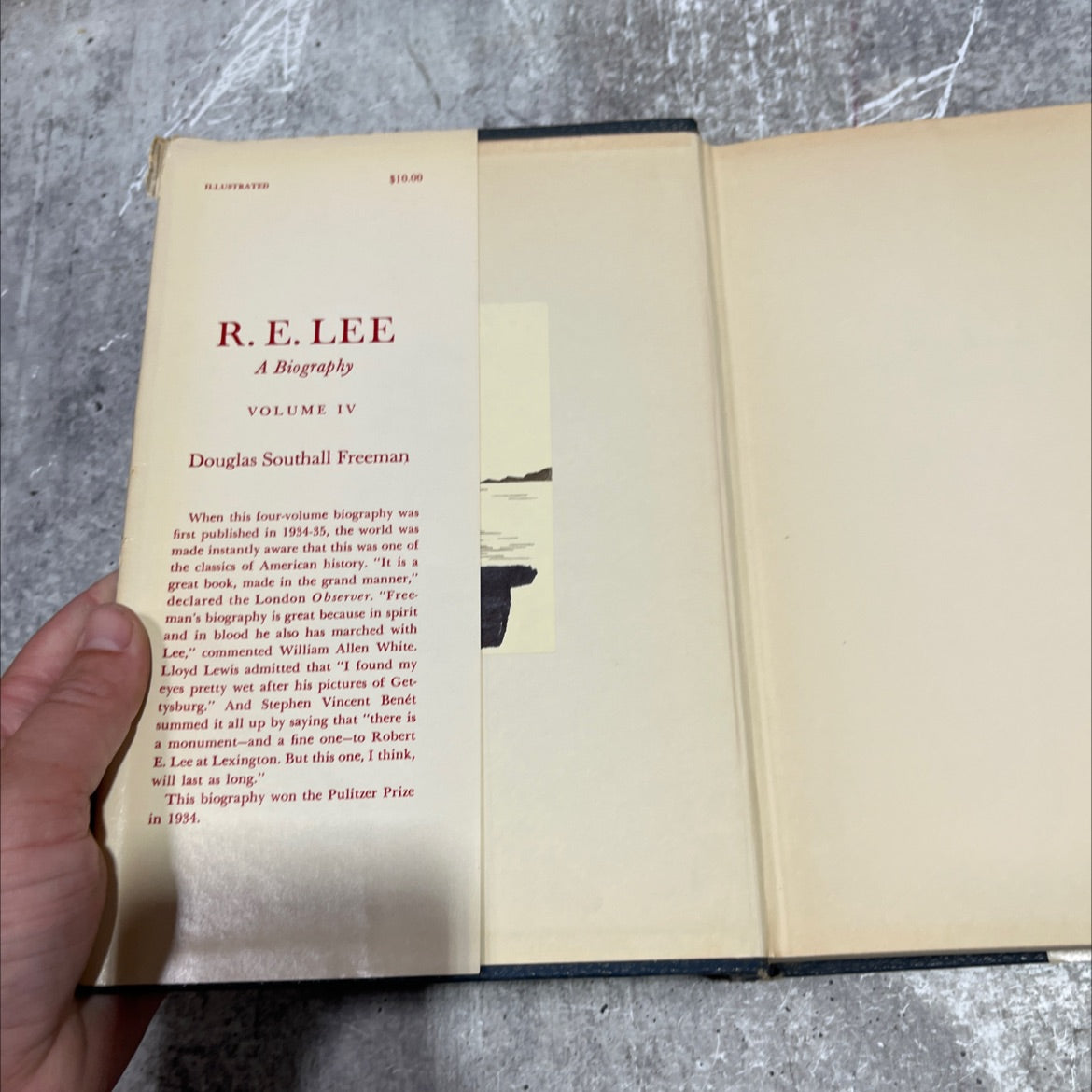 robert e. lee a biography volume iv the pulitzer prize edition book, by douglas southall freeman, 1969 Hardcover image 4