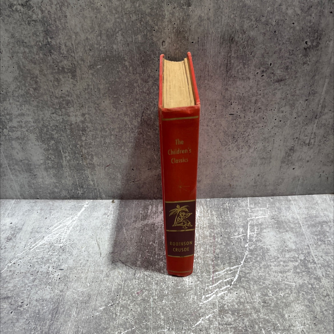 robinson crusoe book, by daniel defoe, 1957 Hardcover image 4