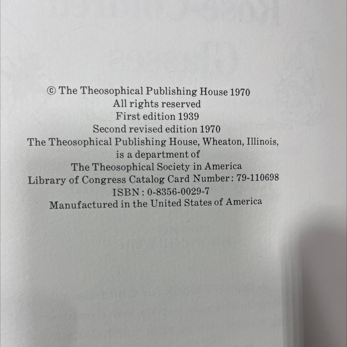 rose-colored glasses book, by ruby lorraine radford, 1970 Hardcover image 3