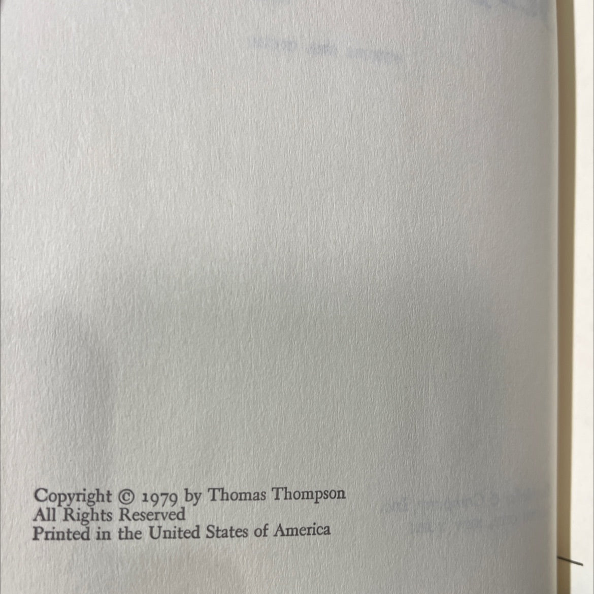 serpentine book, by thomas thompson, 1979 Hardcover image 3