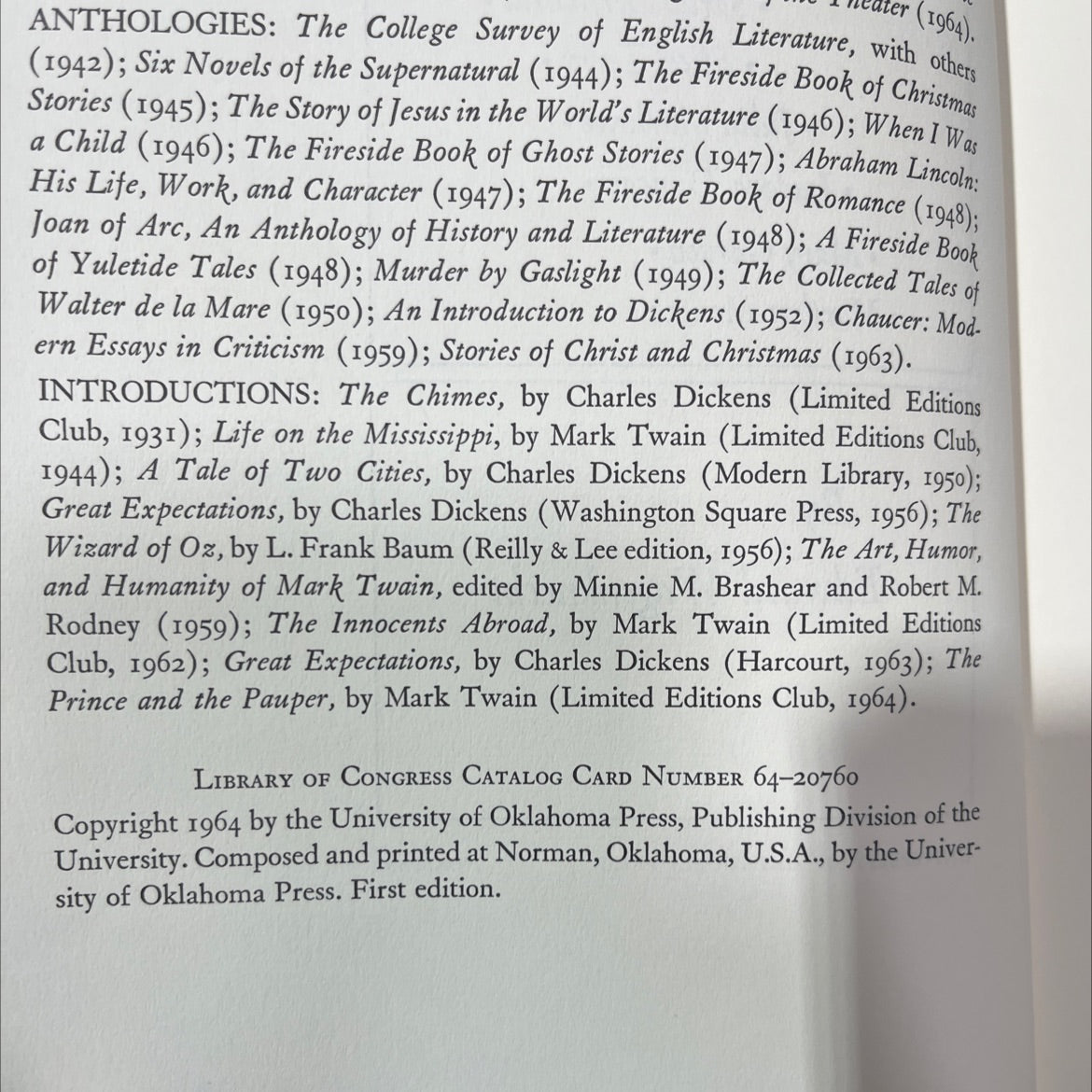 seven daughters of the theater book, by edward wagenknecht, 1964 Hardcover image 3