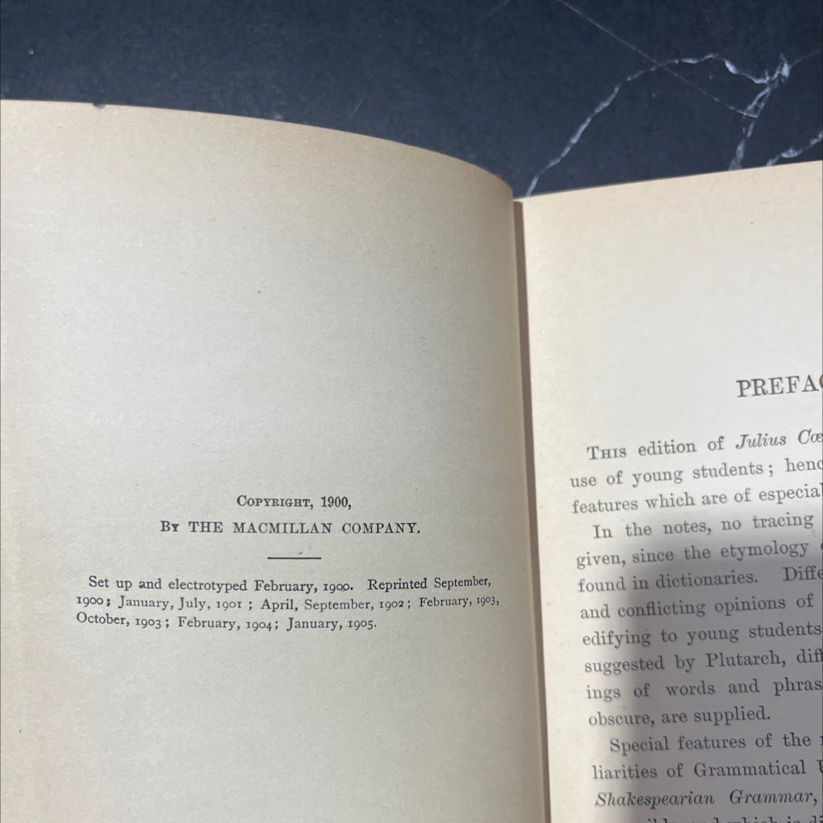 shakespeare's julius caesar book, by george w. hufford, lois g. hufford, 1905 Hardcover image 3