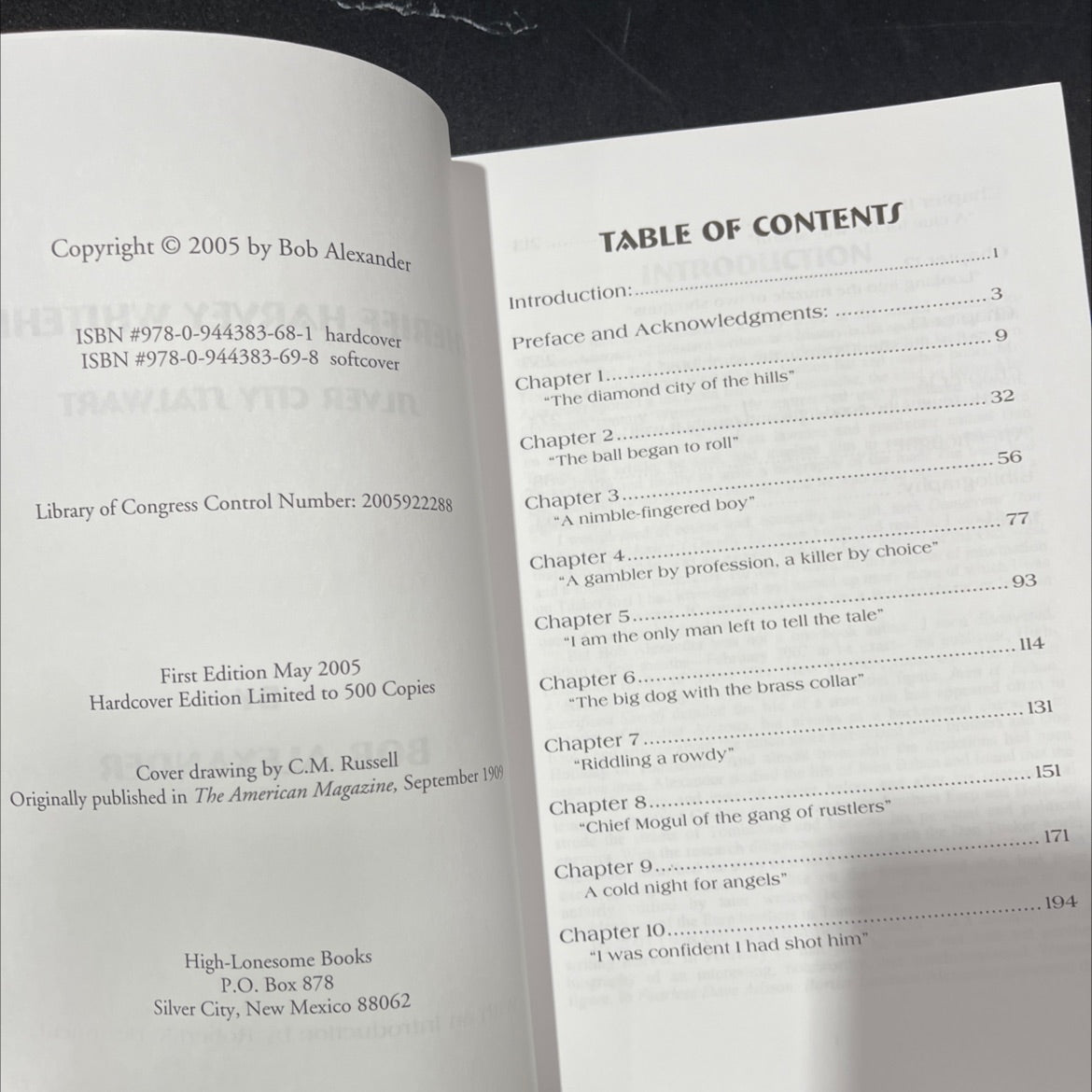 sheriff harvey whitehill silver city stalwart book, by bob alexander, 2005 Paperback image 3