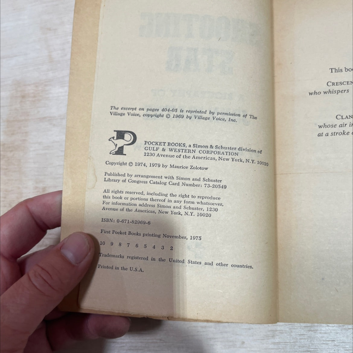 shooting star a biography of john wayne book, by maurice zolotow, 1979 Paperback image 3