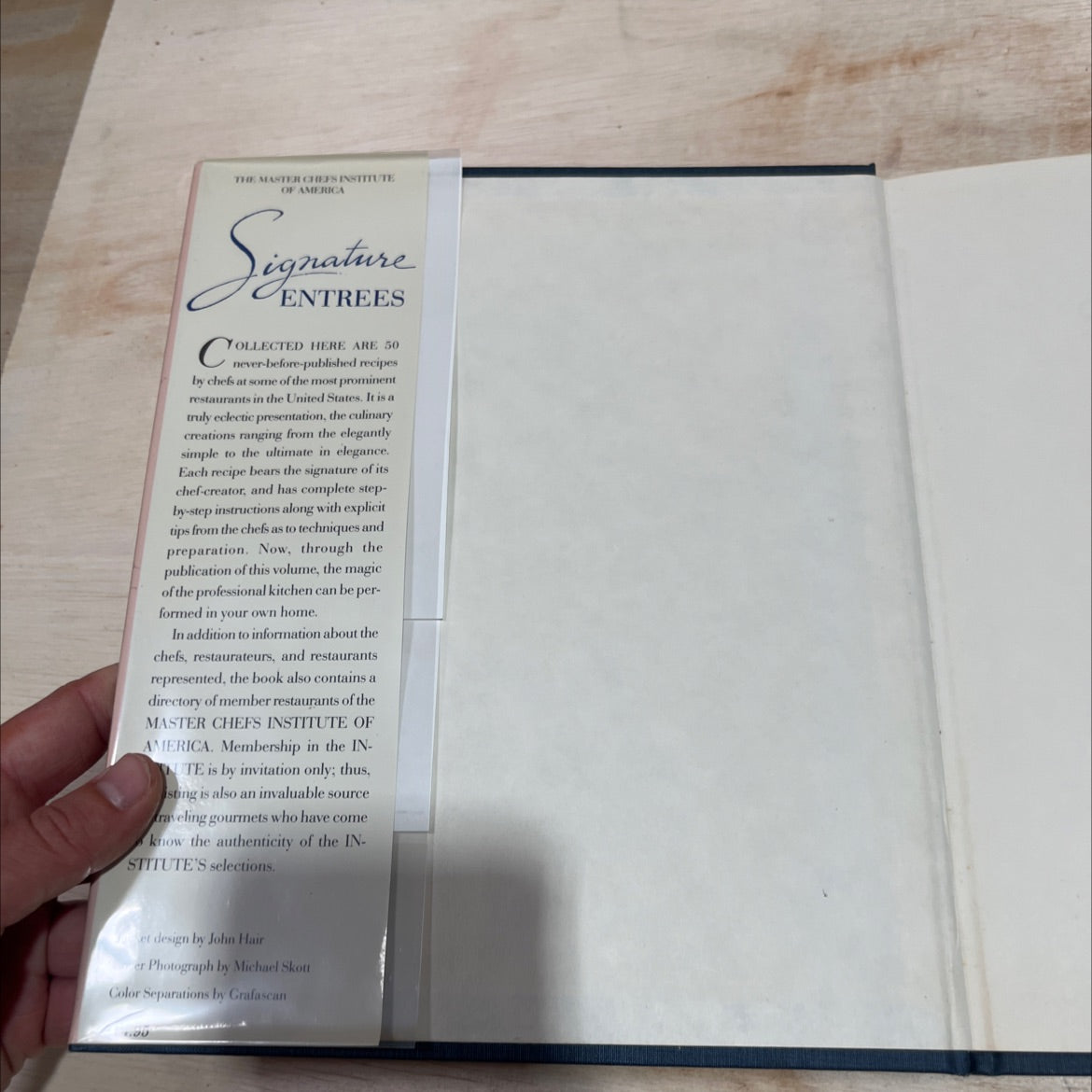 signature entrees from 50 of america's finest restaurants book, by unknown, 1986 Hardcover image 4