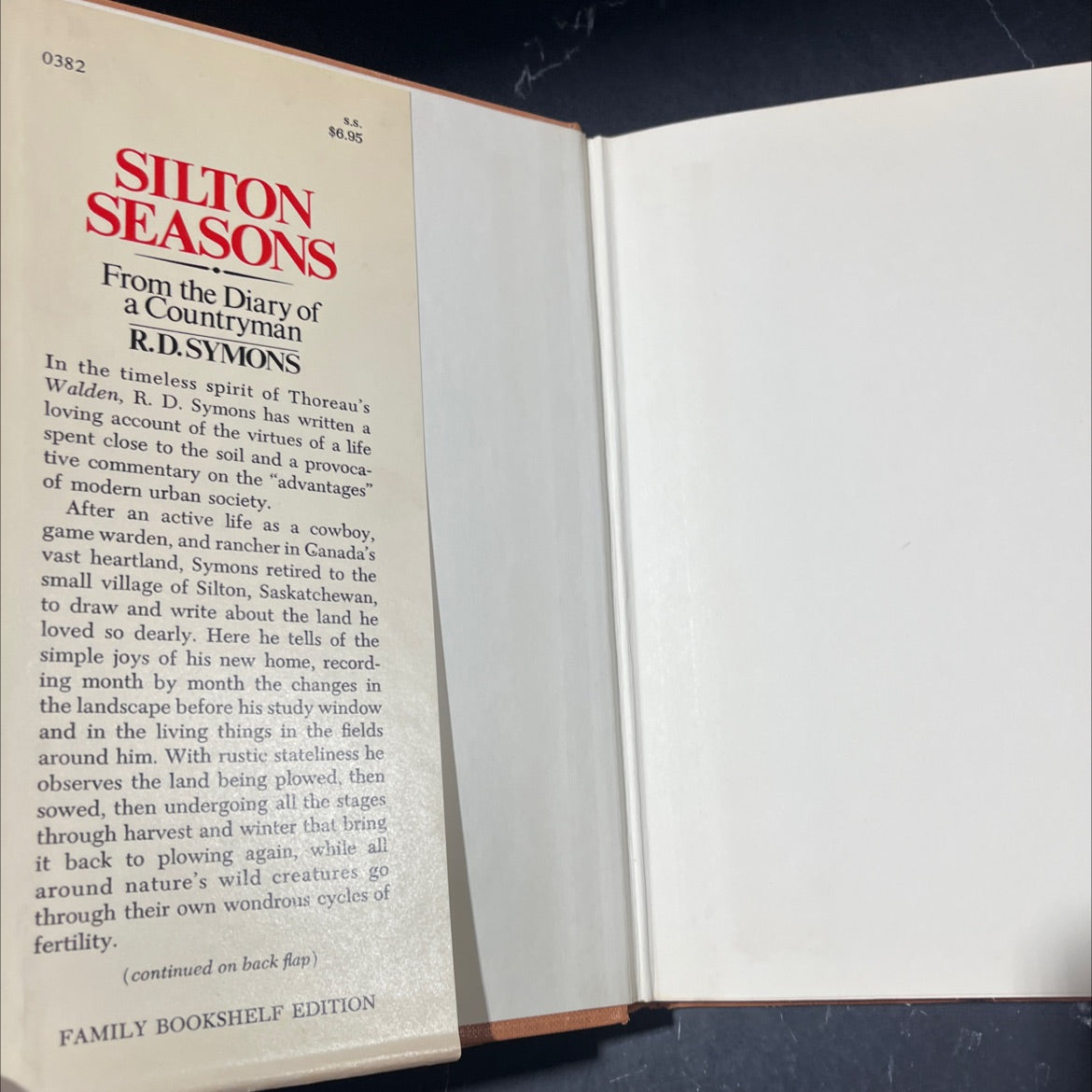 silton seasons from the diary of a countryman book, by R.D. Symons, 1975 Hardcover image 4