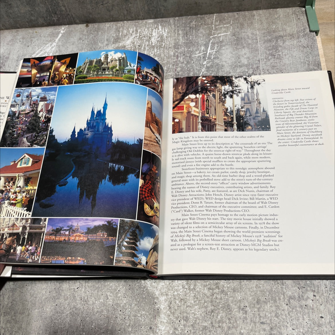 since the world began: walt disney world, the first 25 years book, by jeff kurtti, 1996 Hardcover image 4