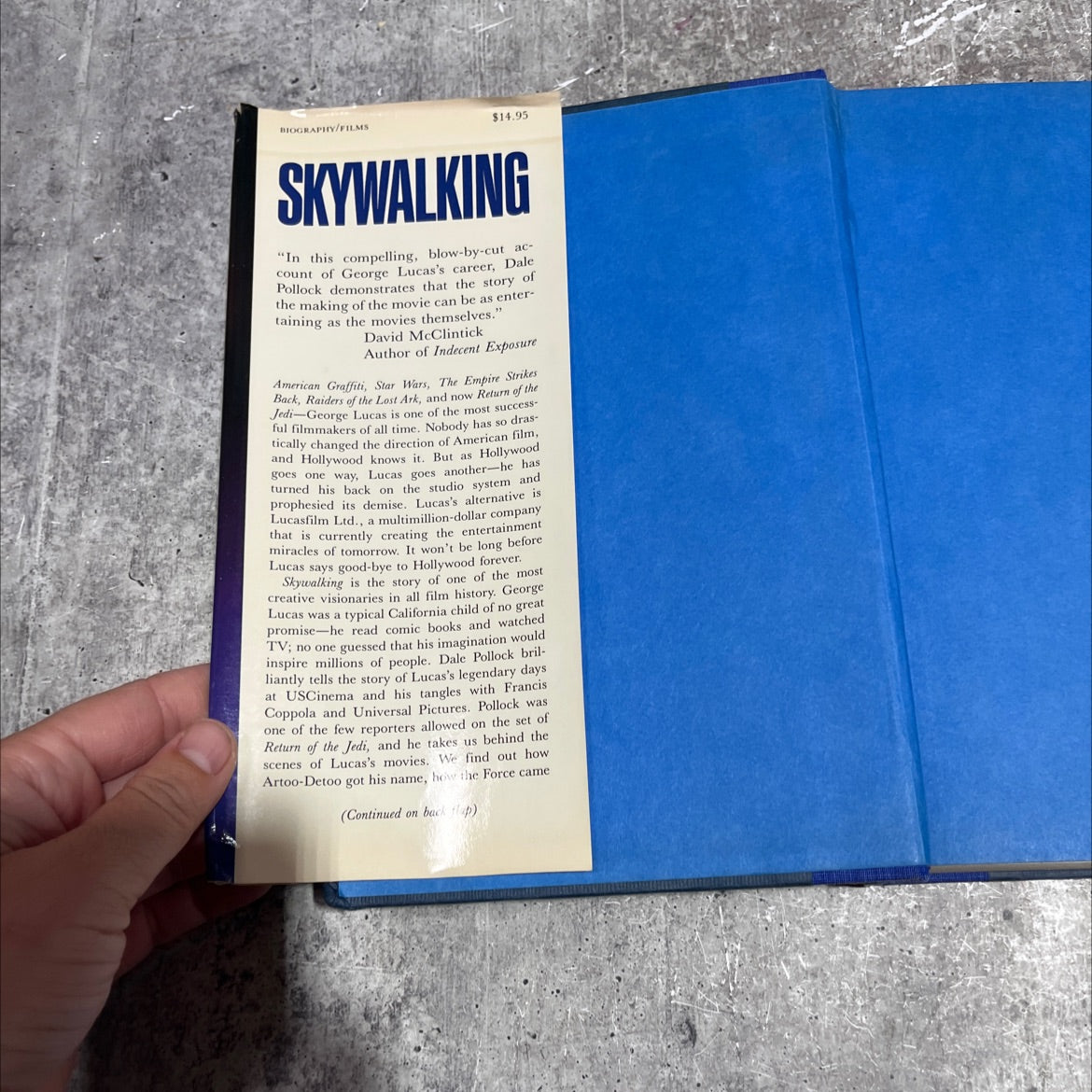skywalking the life and films of george lucas book, by dale pollock, 1983 Hardcover image 4