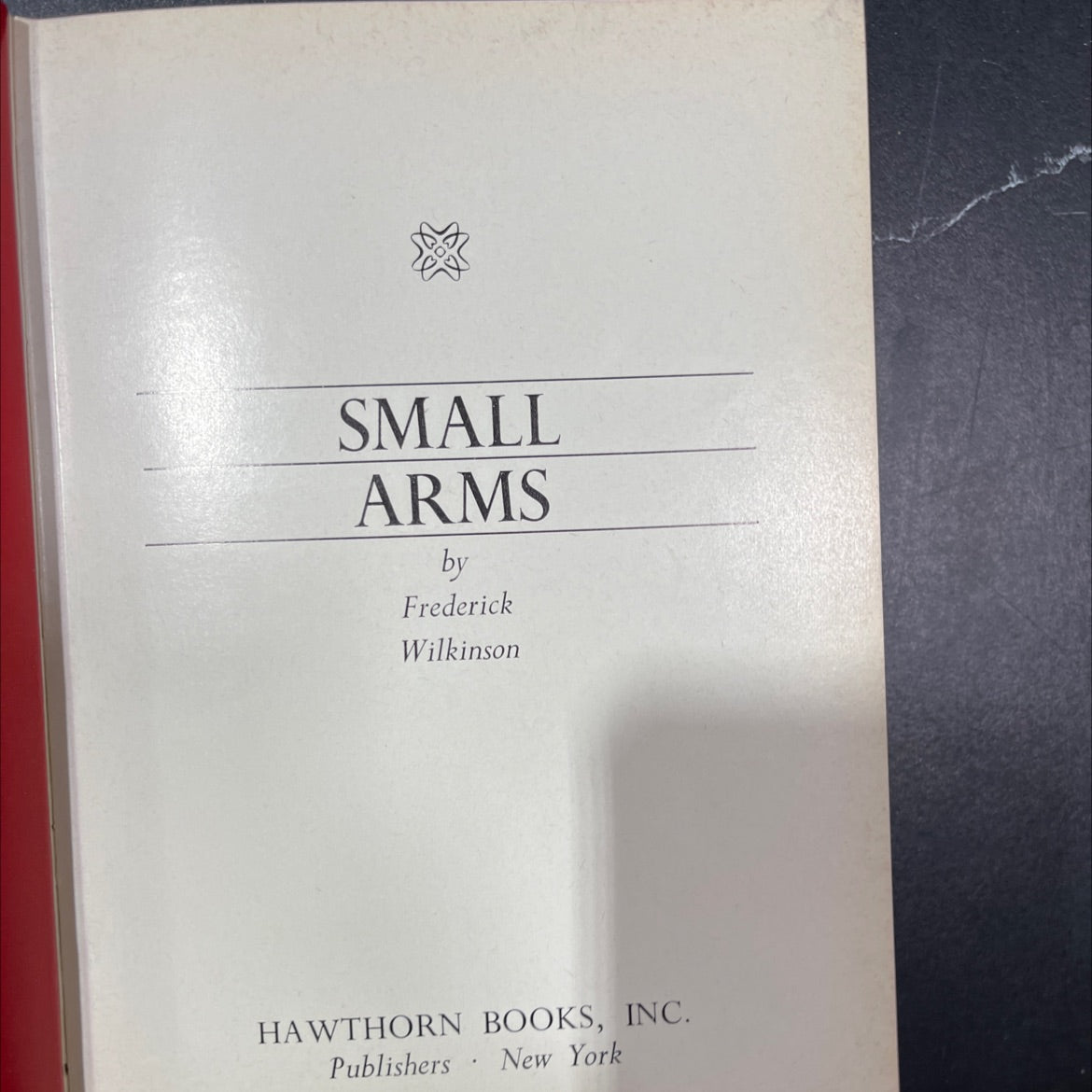 small arms book, by Frederick Wilkinson, 1966 Hardcover image 3