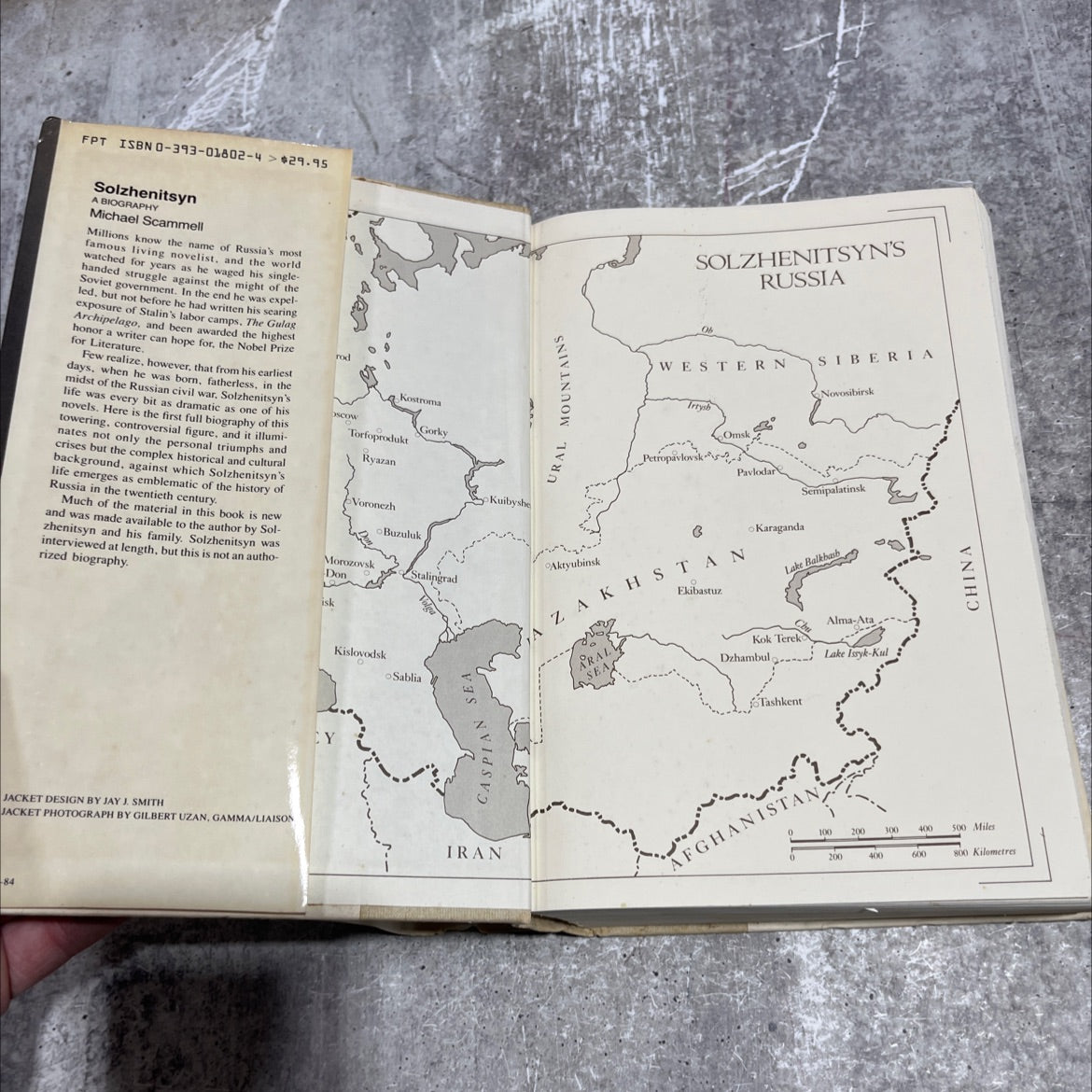 solzhenitsyn a biography book, by michael scammell, 1984 Hardcover image 4