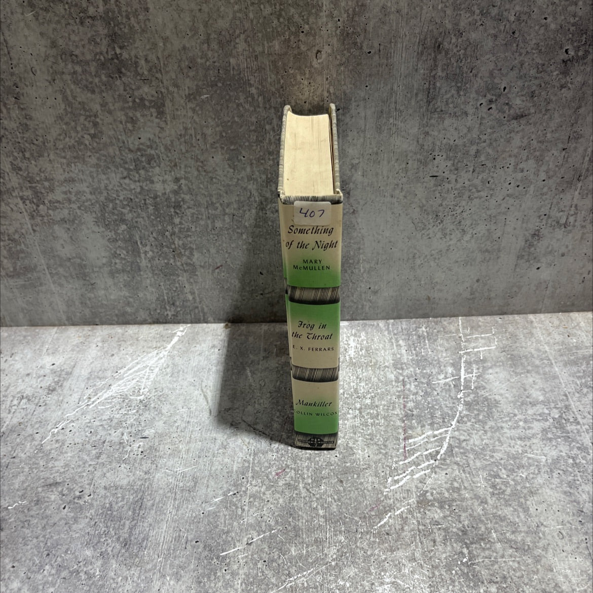 something of the night book, by mary mcmullen, 1980 Hardcover image 4