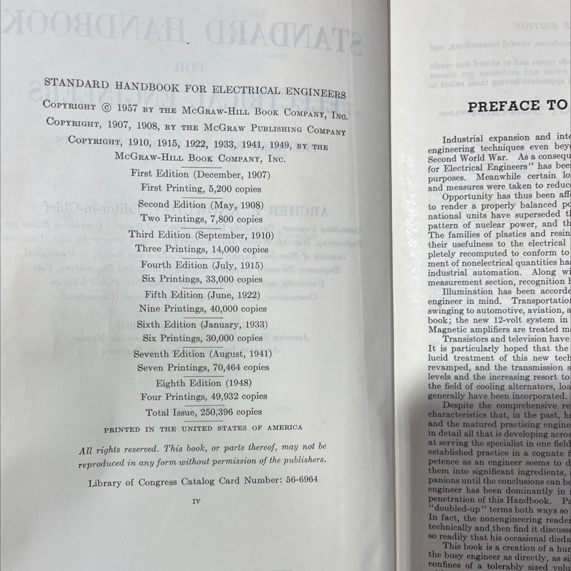 standard handbook for electrical engineers book, by archer e. knowlton, 1957 Hardcover, Vintage image 3