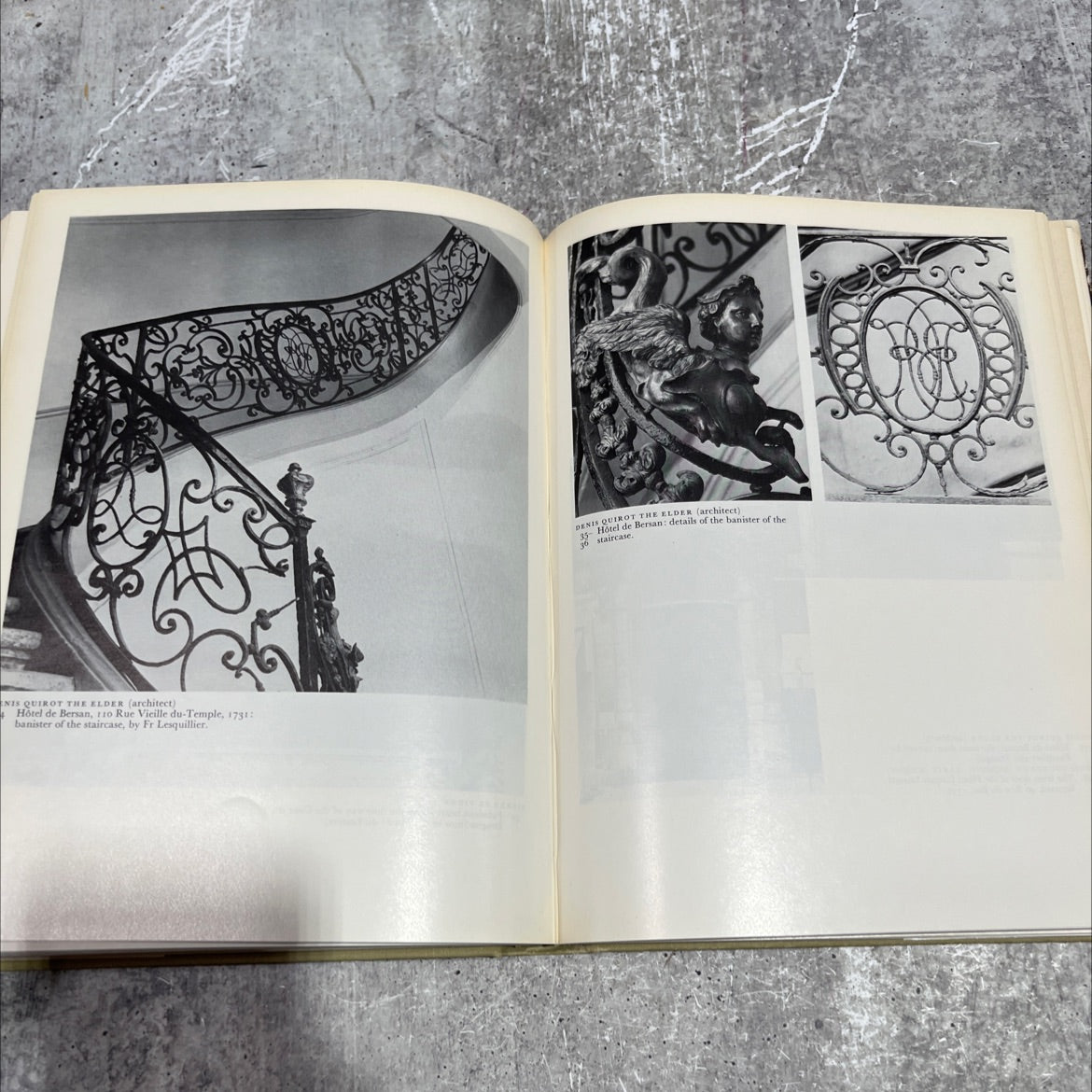 stately mansions eighteenth century paris architecture book, by Michel Gallet, 1972 Hardcover image 4