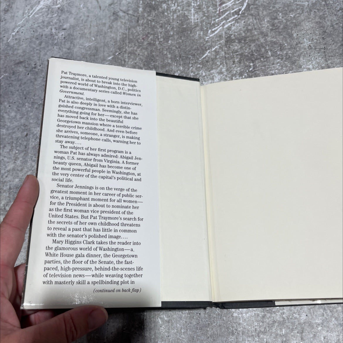 stillwatch book, by mary higgins clark, 1984 Hardcover image 4