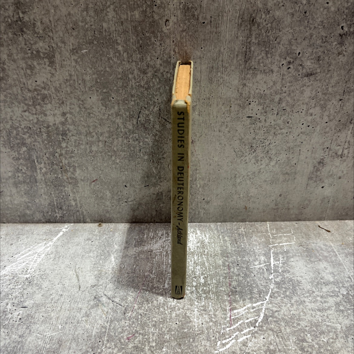 studies in deuteronomy book, by donald f. ackland, 1964 Hardcover image 4