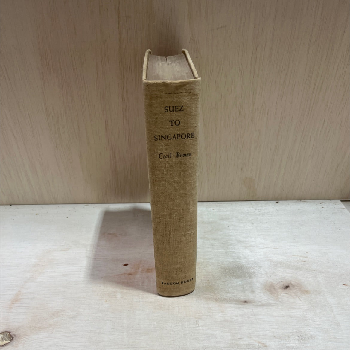 suez to singapore book, by cecil brown, 1942 Hardcover image 4