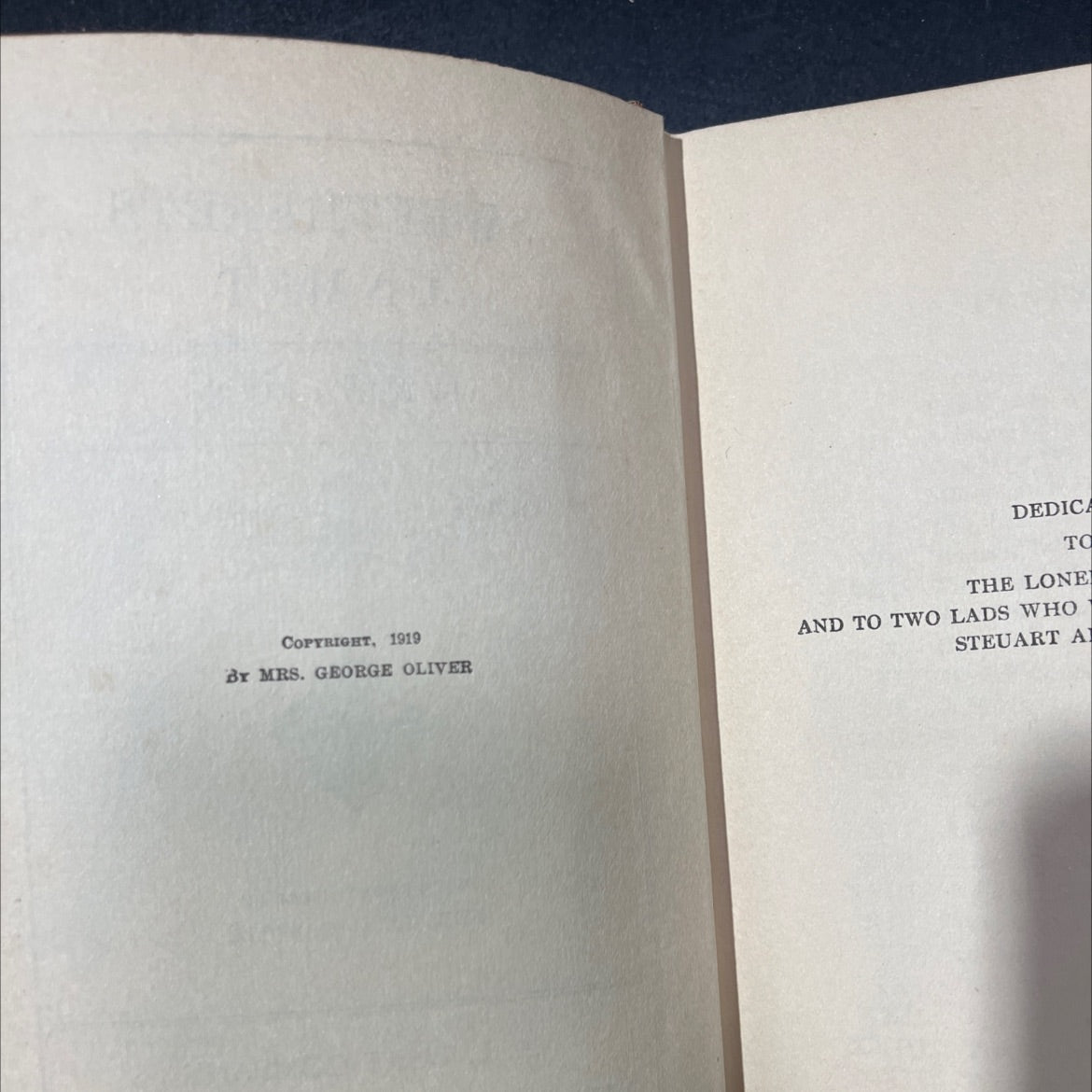 sweetheart's unmet book, by berta ruck, 1919 Hardcover image 3