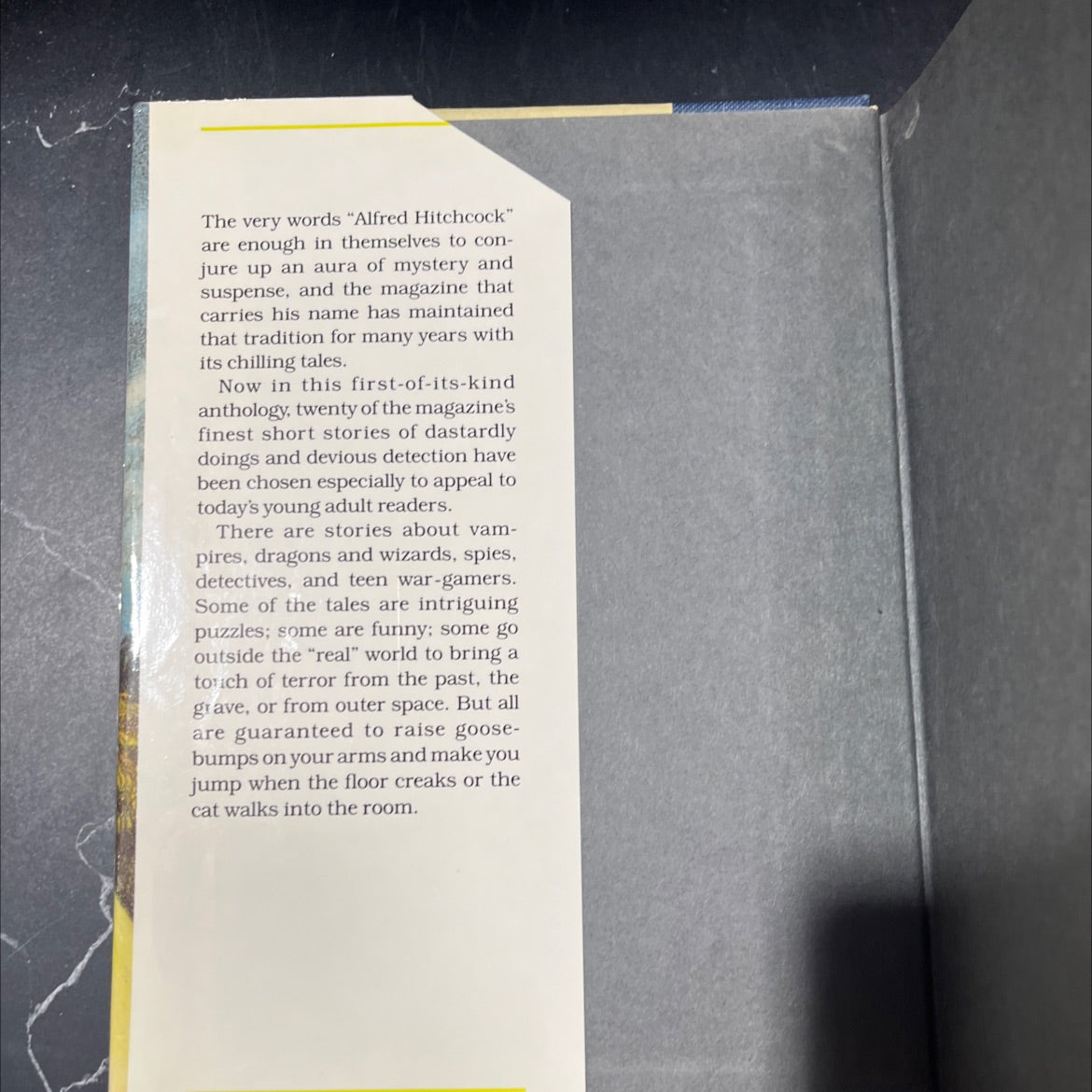 tales from alfred hitchcock's mystery magazine book, by Cathleen Jordan, Cynthia Manson, 1988 Hardcover image 4