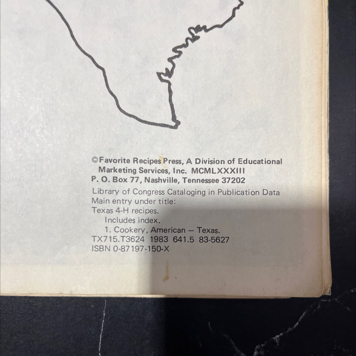 texas 4-h recipes book, by unknown, 1983 Paperback image 3