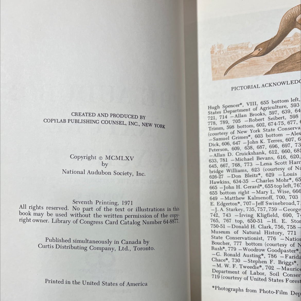 the audubon nature encyclopedia volume 4 ea-go book, by national audubon society, 1971 Hardcover image 3