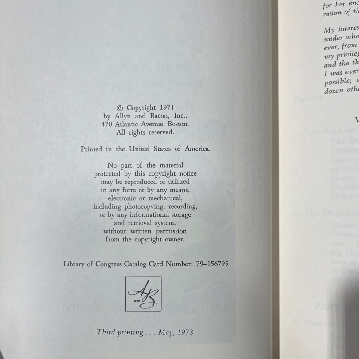 the basic techniques theatrical direction book, by David Welker, 1973 Hardcover image 3