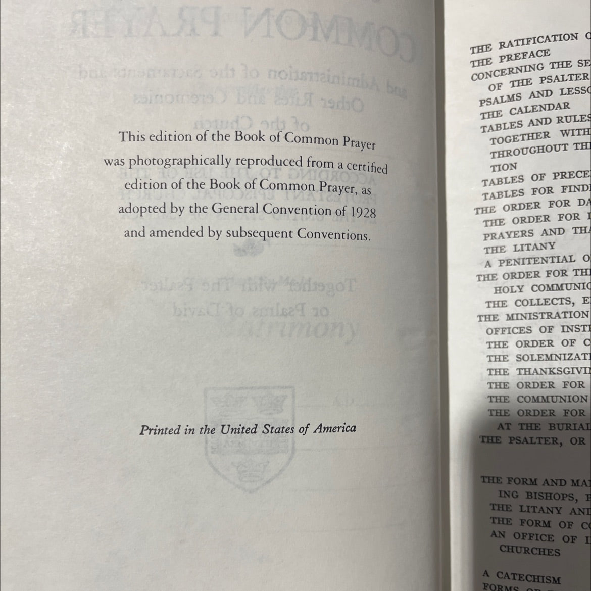 the book of common prayer and administration of the sacraments and other rites and ceremonies of the church according image 3